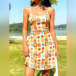 Multi-Color Boho Style Dress